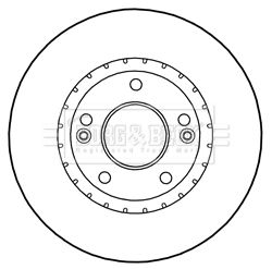 BORG & BECK Piduriketas BBD5278